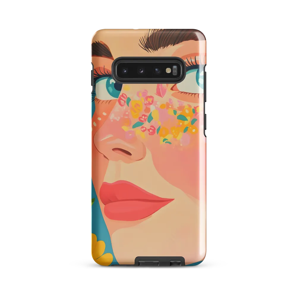 Floral Serenity | Phone Case |  S10 Plus | Tough Case | Glossy