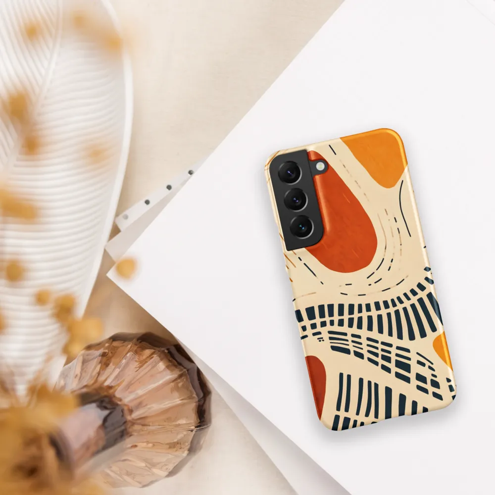 Urban Patterns in Harmony | Phone Case |  S22 | Snap Case | Matte