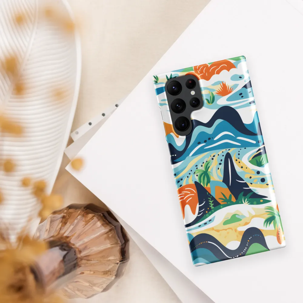 Abstract Tropical Landscape
