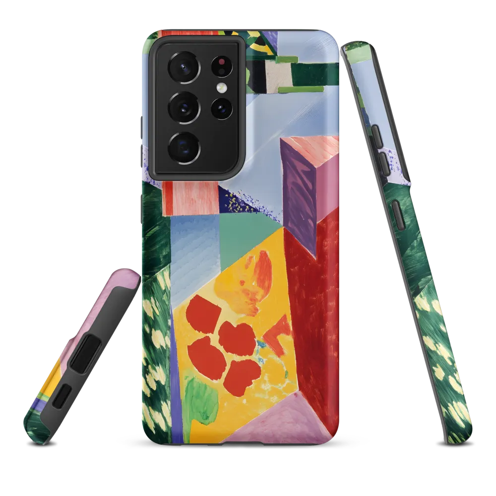 Interplay of Geometry and Color | Phone Case |  S21 Ultra | Tough Case | Matte