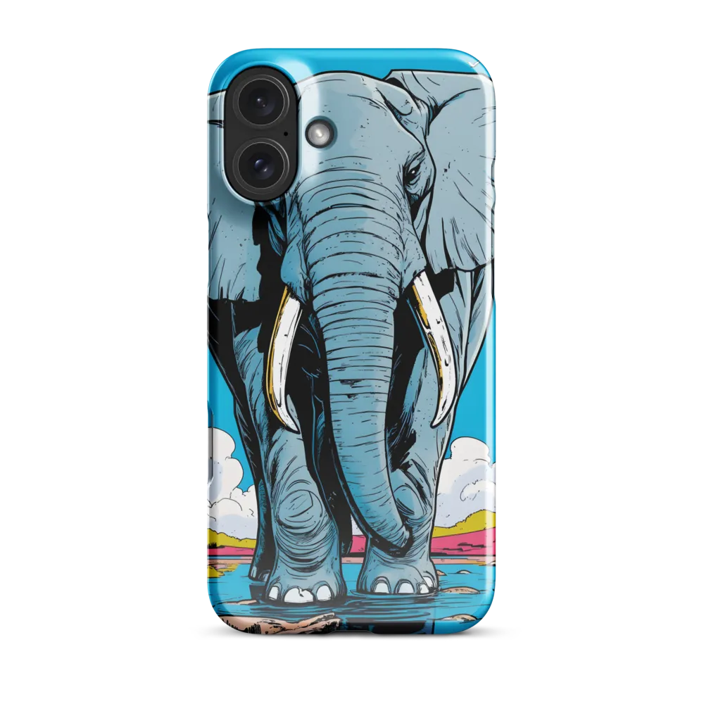 Majestic Presence: The Elephant | Phone Case |  16 Plus | Snap Case | Glossy
