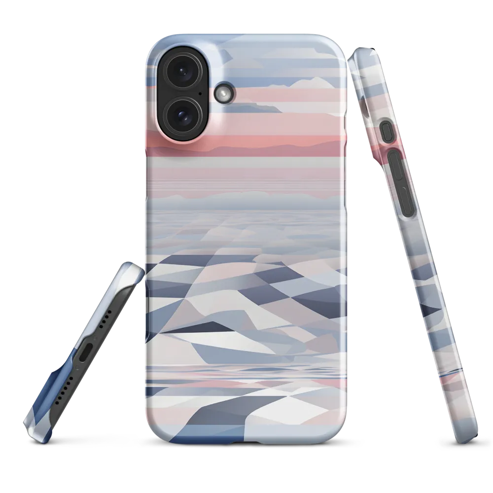 Serenity in Abstraction | Phone Case |  16 Plus | Snap Case | Glossy