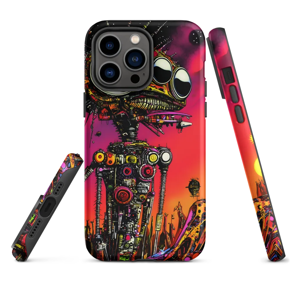 Futuristic Sentinel | Phone Case |  14 Pro Max | Tough Case | Matte