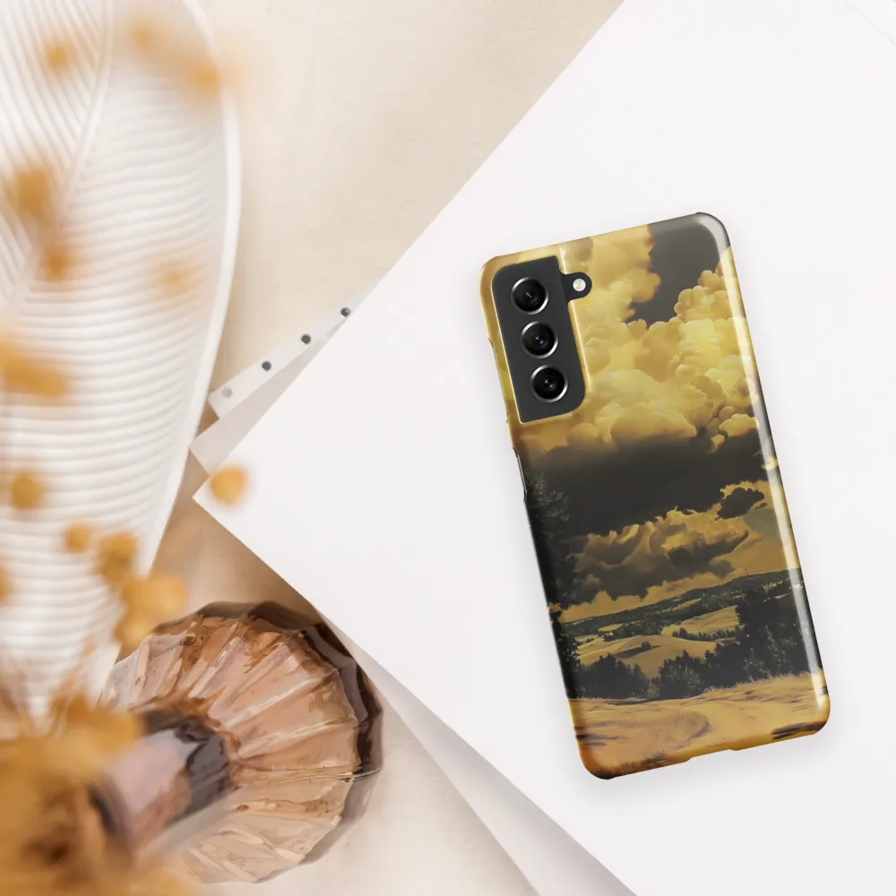 Golden Serenity in the Landscape