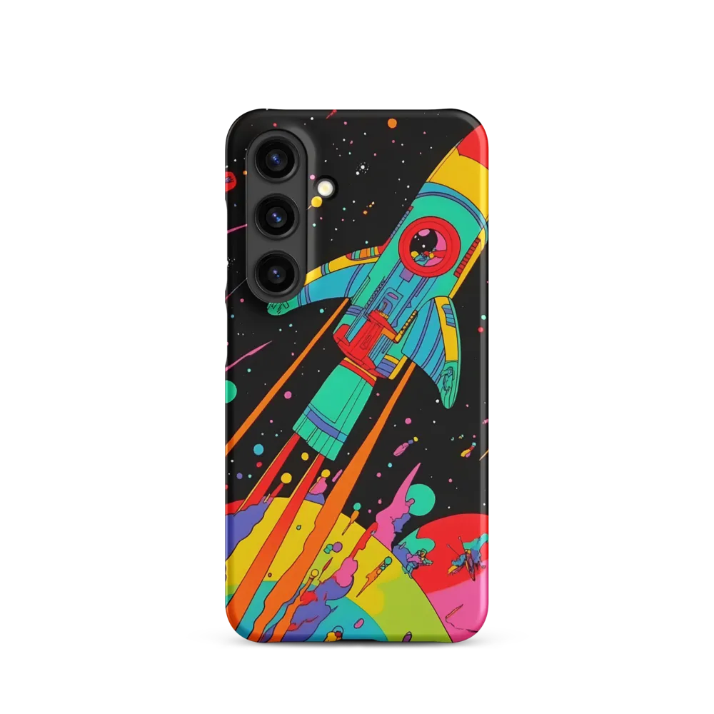 Cosmic Voyage: The Neon Lift-Off