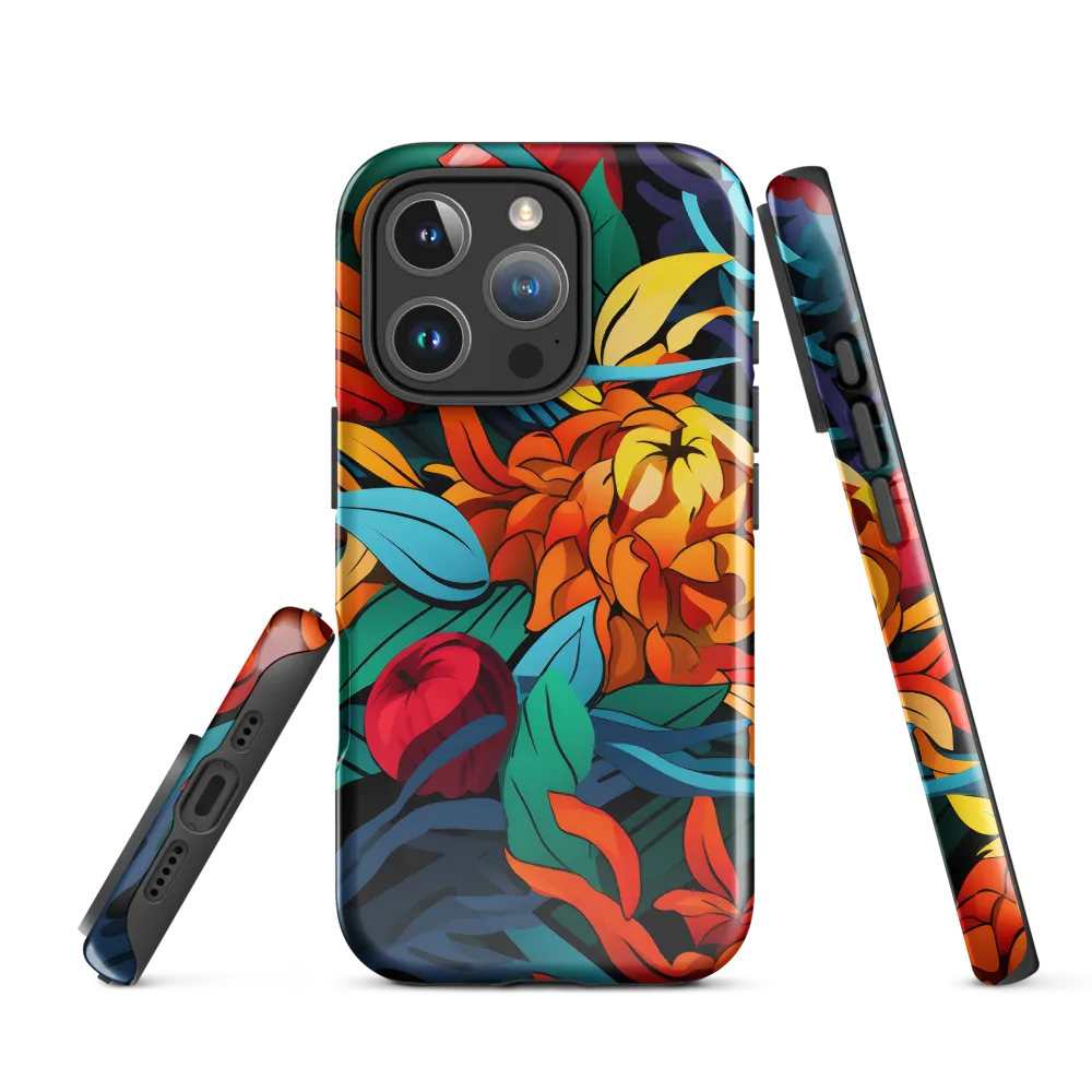 Tropical Harmony | Phone Case |  16 Pro | Tough Case | Glossy