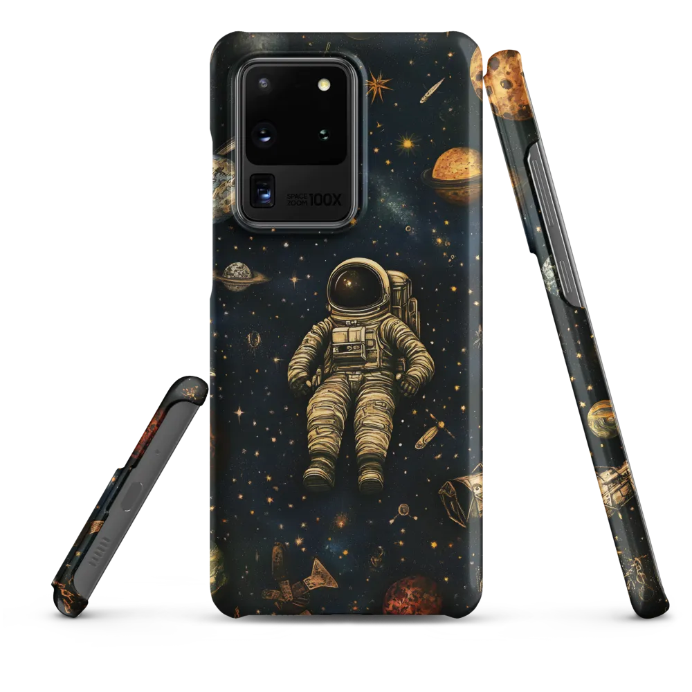 Cosmic Voyage: An Astronaut's Solitude