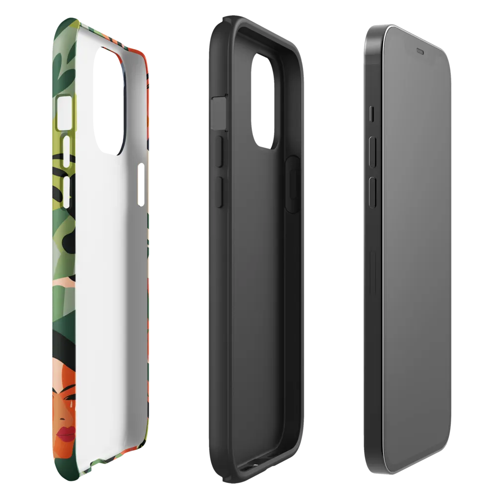 Harmony of Nature and Femininity | Phone Case |  12 Pro Max | Tough Case | Glossy
