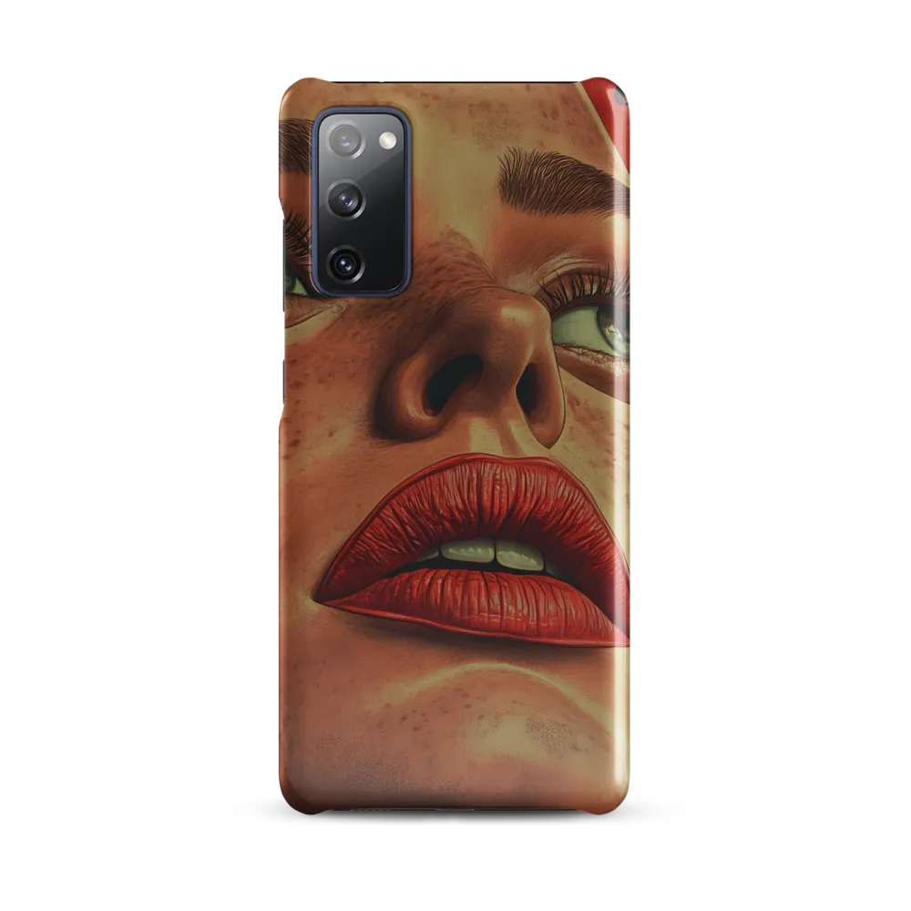 Red Intensity: A Portrait of Elegance