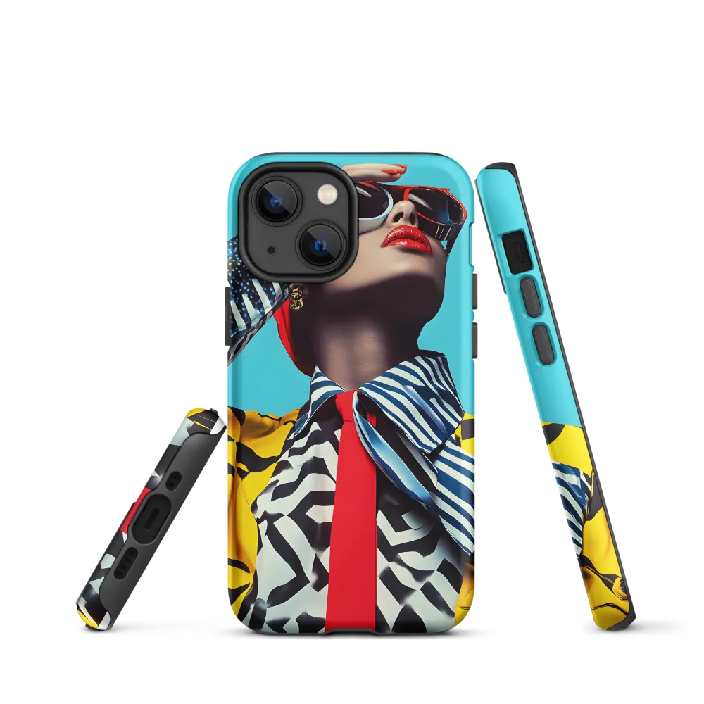 Chic Confidence in Bold Patterns