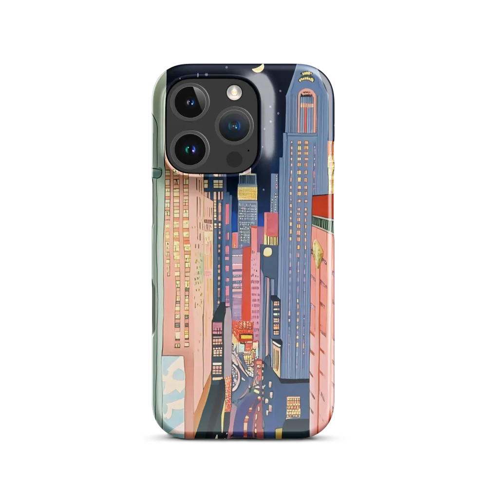 Urban Dreamscape: A Pop Art Night | Phone Case |  16 Pro | Snap Case | Glossy