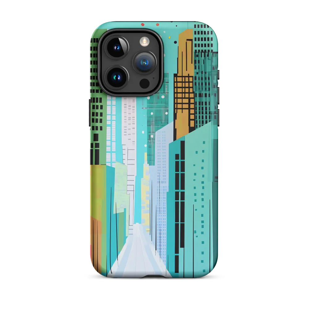 Urban Symphony in Turquoise