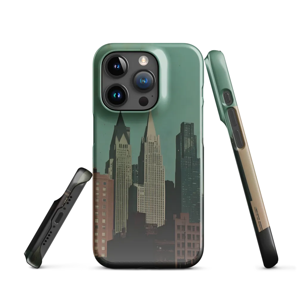 Urban Nostalgia: A Retro Cityscape