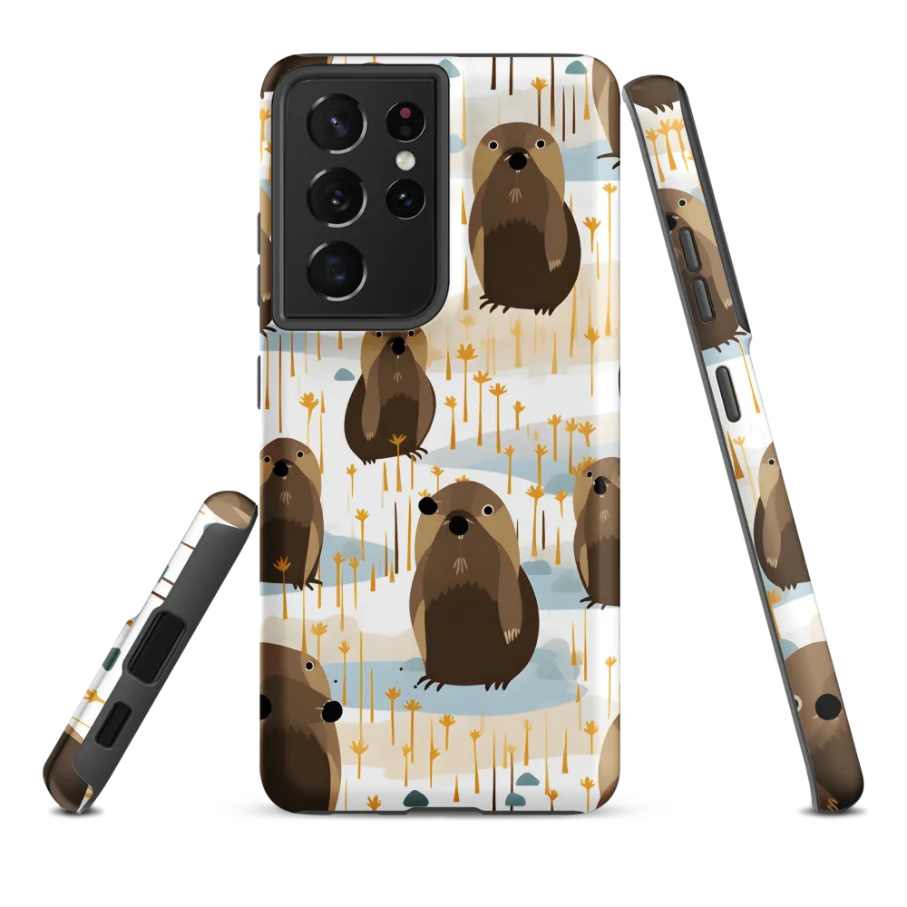 Whimsical Waters: A Celebration of Otters and Seals
