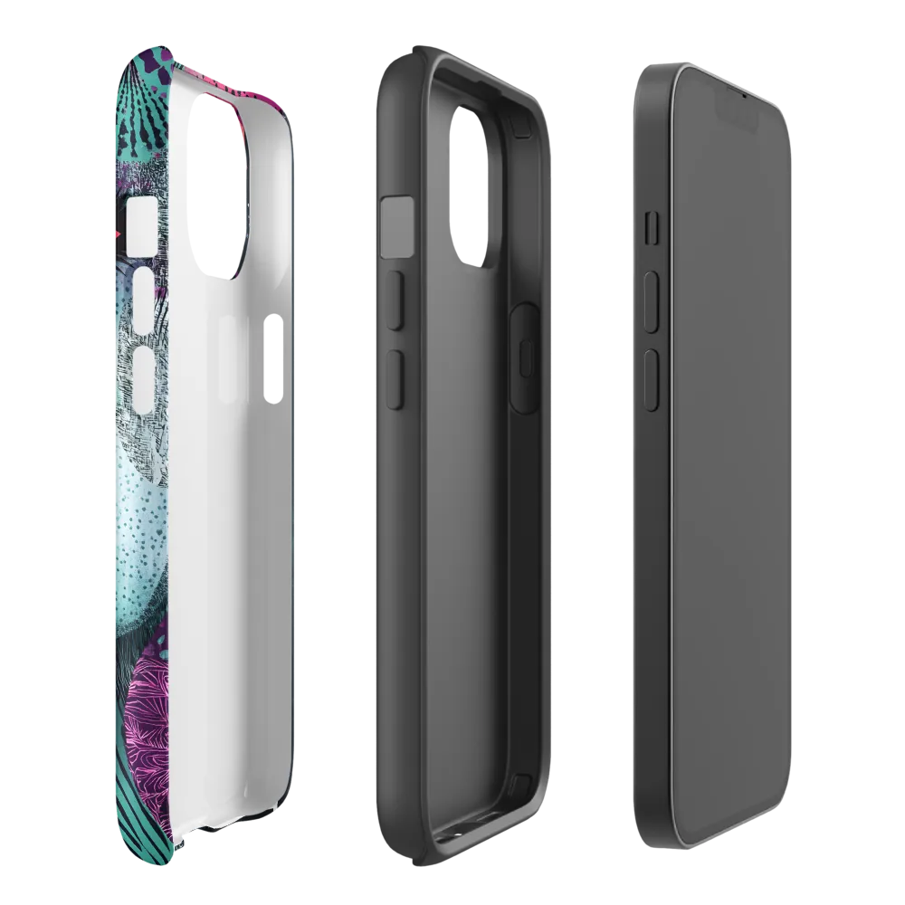 Mystical Beauty in Blue and Pink | Phone Case |  14 | Tough Case | Matte