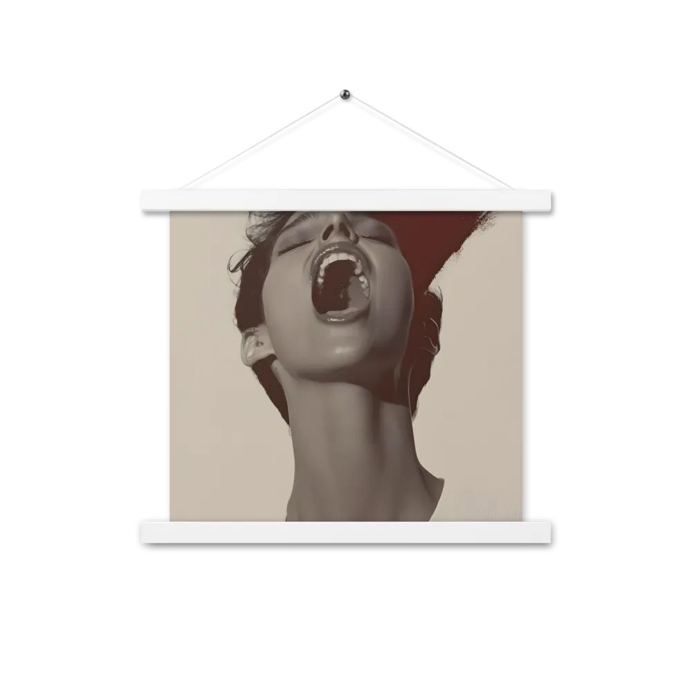 Echoes of Emotion | Poster With White Wood Hanger | 14″×14″