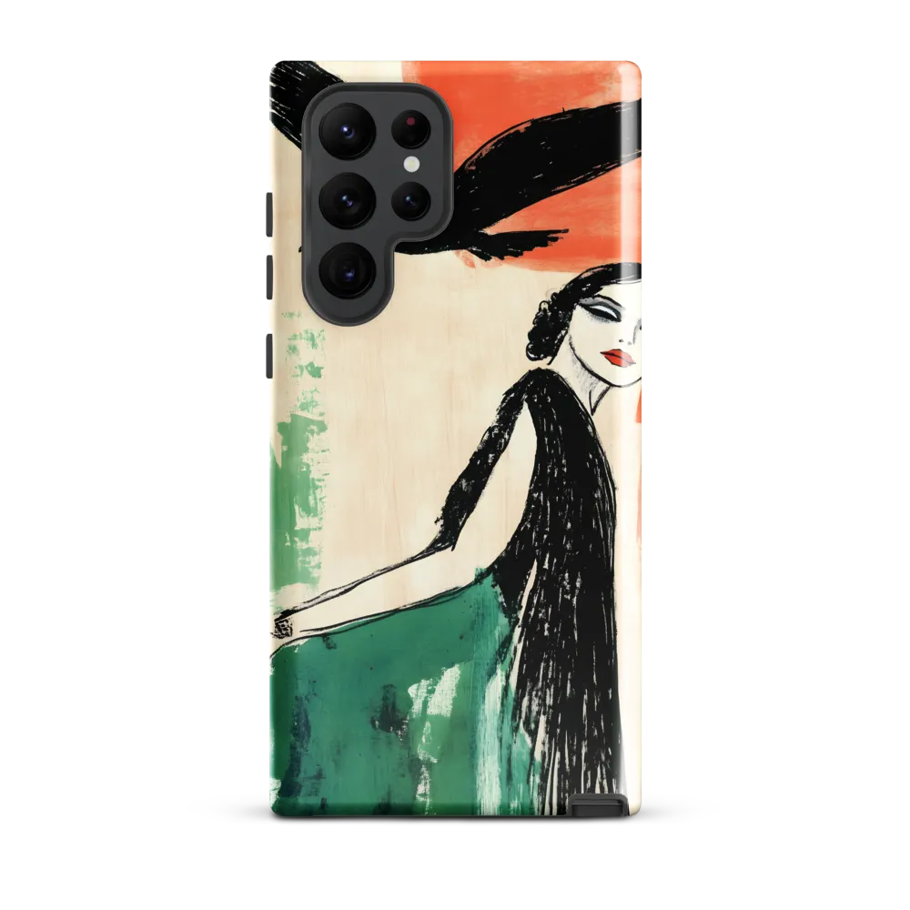 Elegance in Flight | Phone Case |  S22 Ultra | Tough Case | Glossy