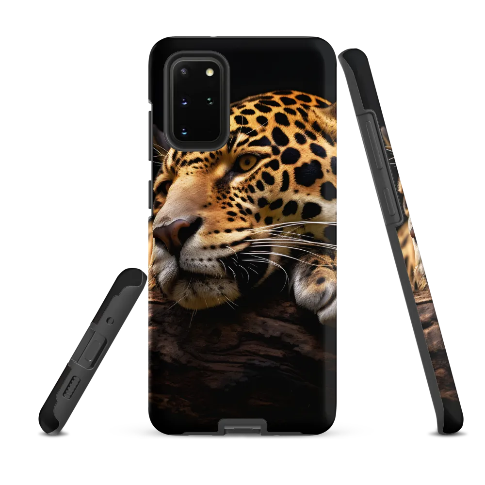 Tranquil Majesty: The Resting Leopard