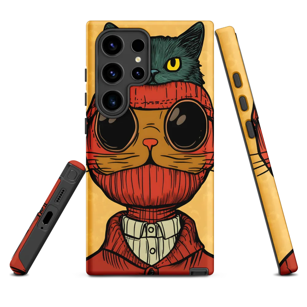 Whimsical Fusion: Cat and Human