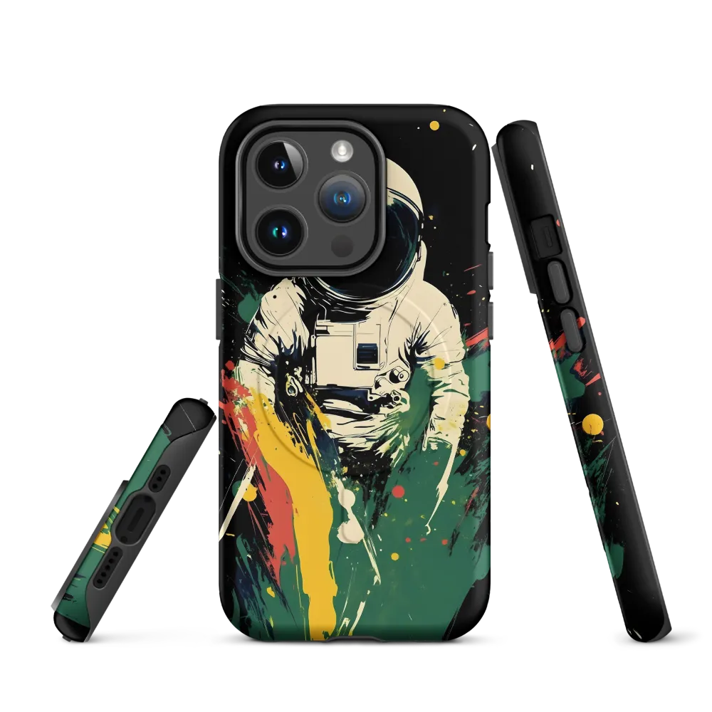 Cosmic Splash: The Astronaut's Journey