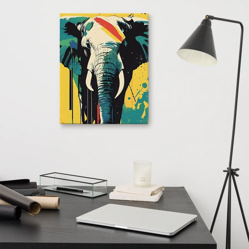 Elegance of the Wild: A Colorful Harmony