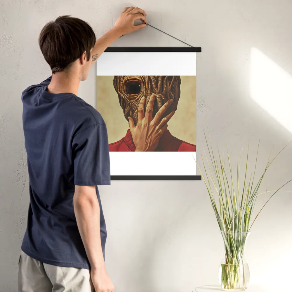 The Mask of Roots | Poster With Black Wood Hanger | 18″×24″