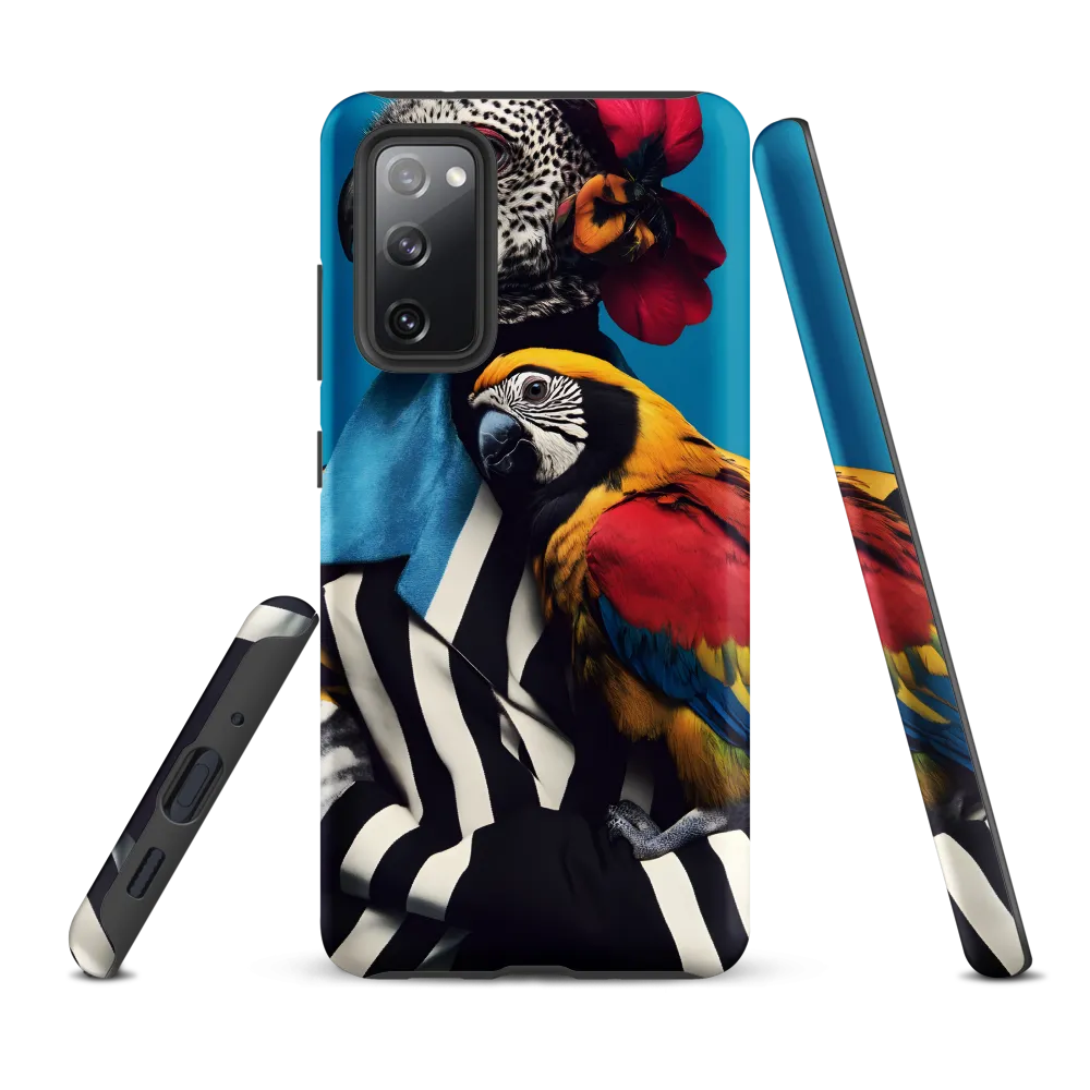 Vibrant Fusion of Flora and Fauna