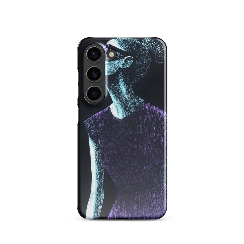Contemplative Elegance | Phone Case |  S23 | Snap Case | Glossy