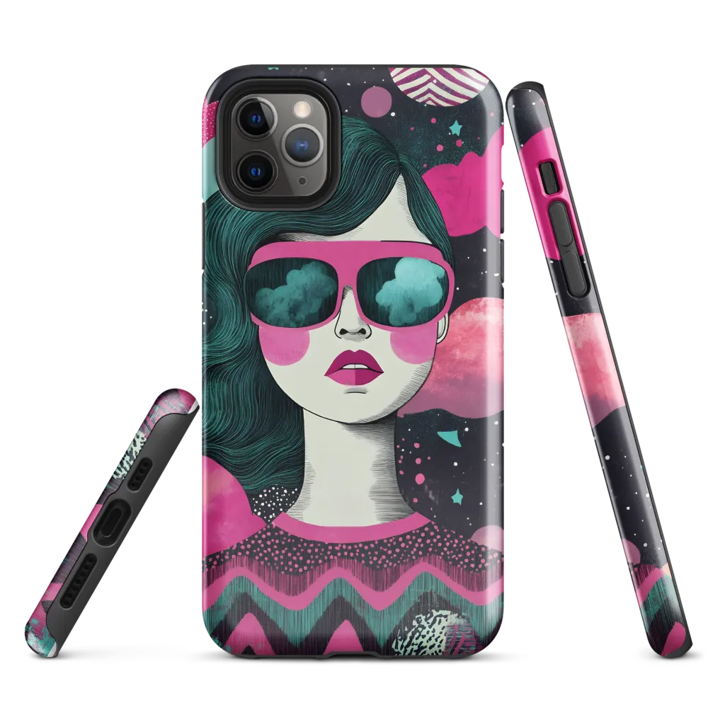 Chic Dreams: A Pop Art Portrait | Phone Case |  11 Pro Max | Tough Case | Glossy