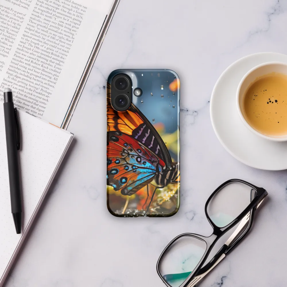 Dance of Colors: The Butterfly's Elegance | Phone Case |  16 | Snap Case | Glossy