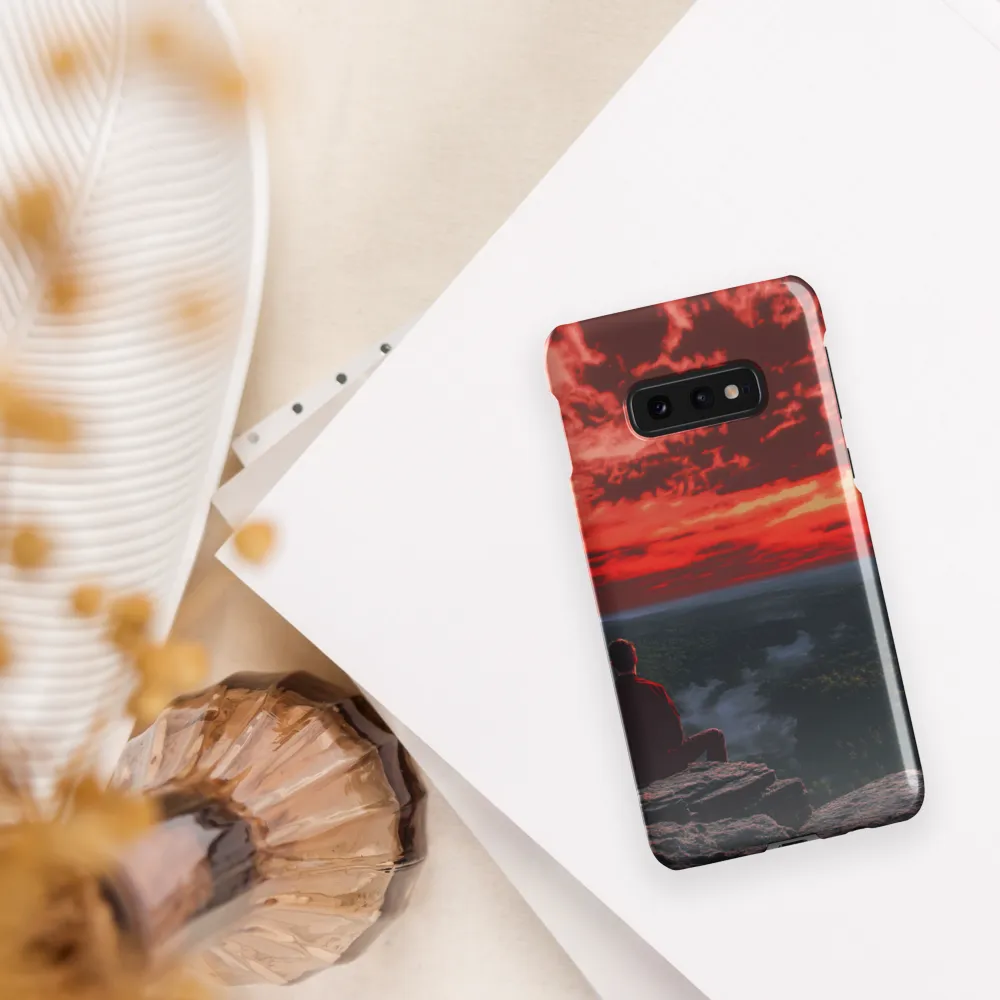 Reflections at Dusk | Phone Case |  S10e | Snap Case | Glossy