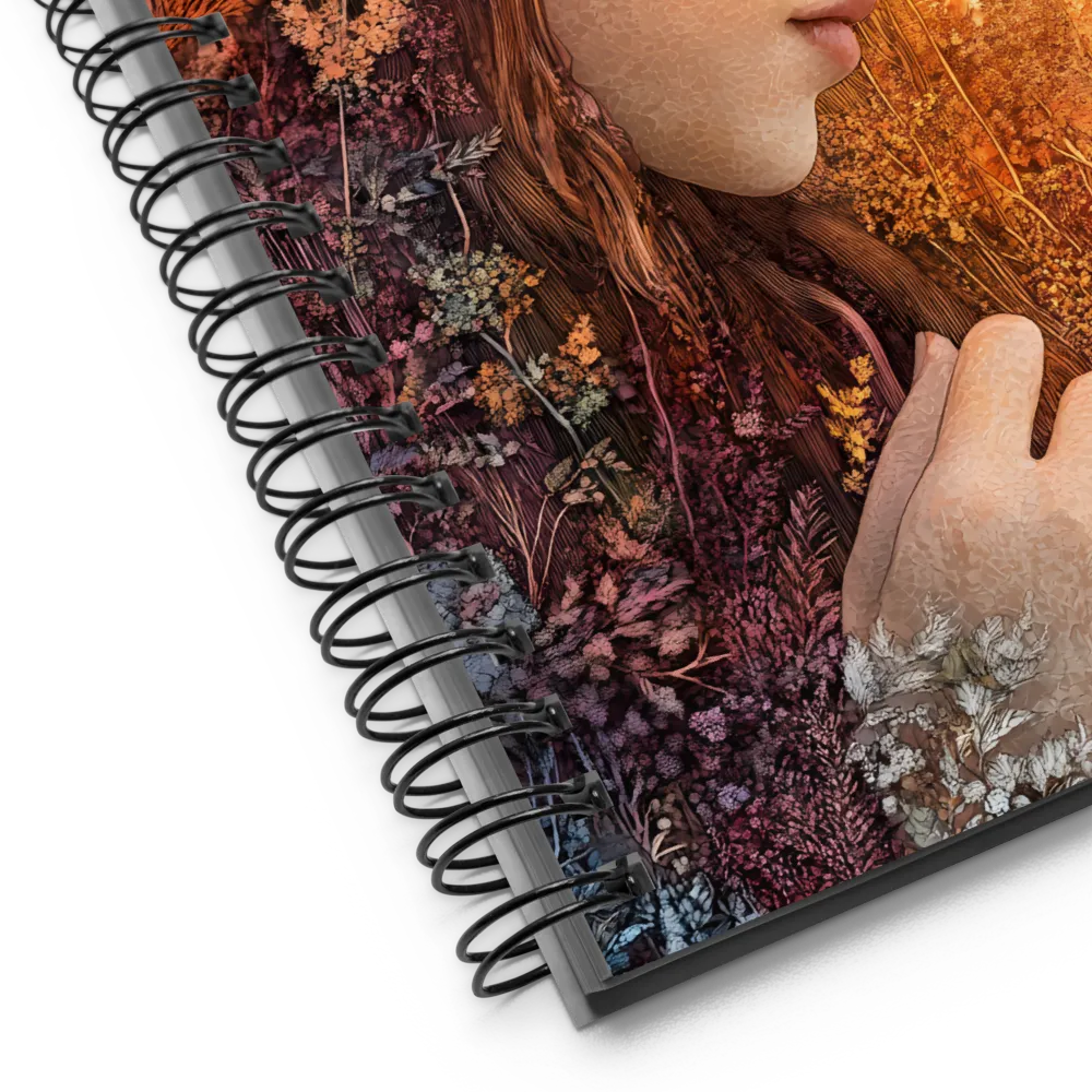 Harmony of Nature and Soul | Spiral Notebook