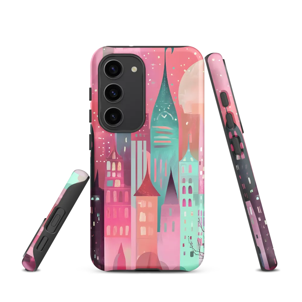 Whimsical City at Dusk