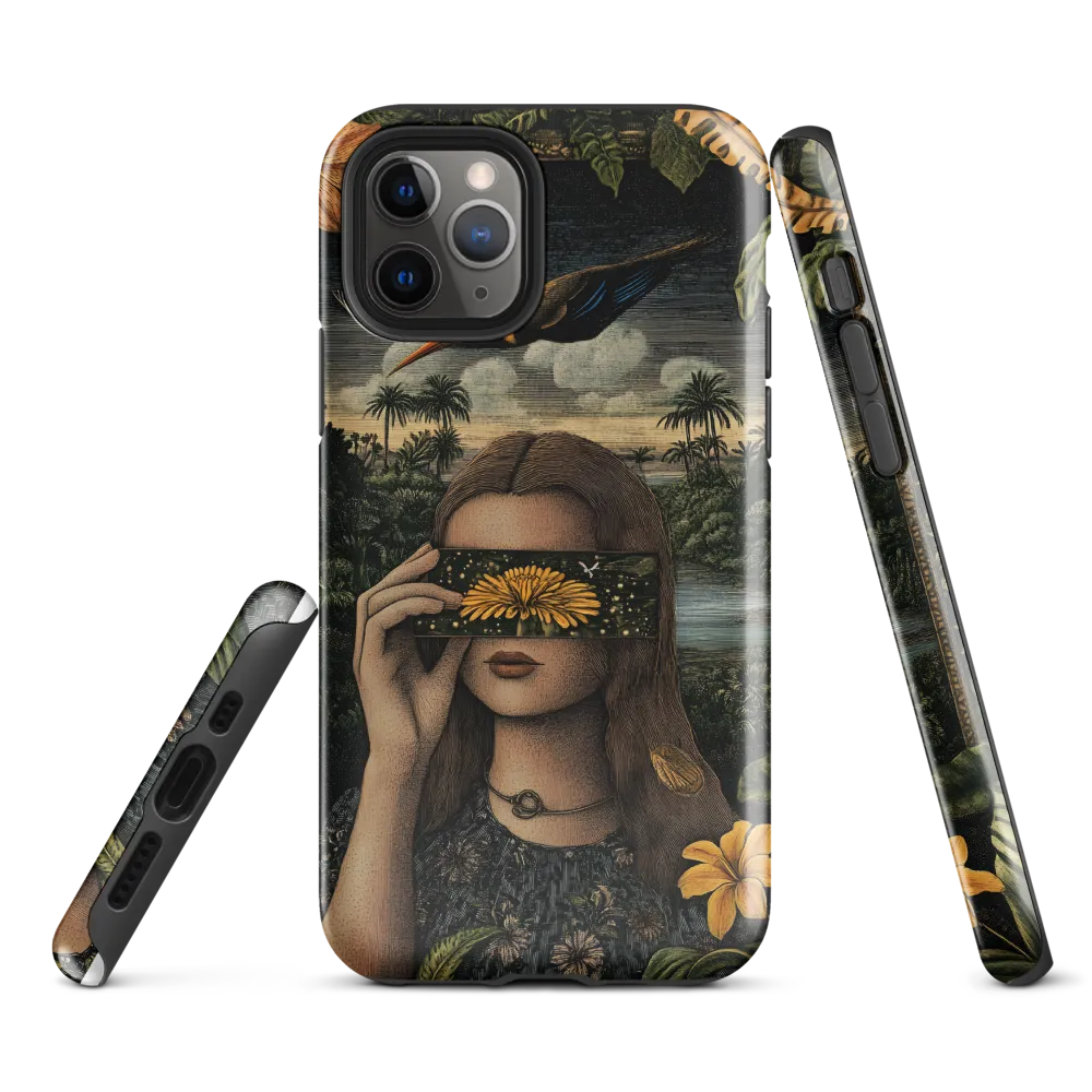 Veil of Nature: A Surreal Embrace