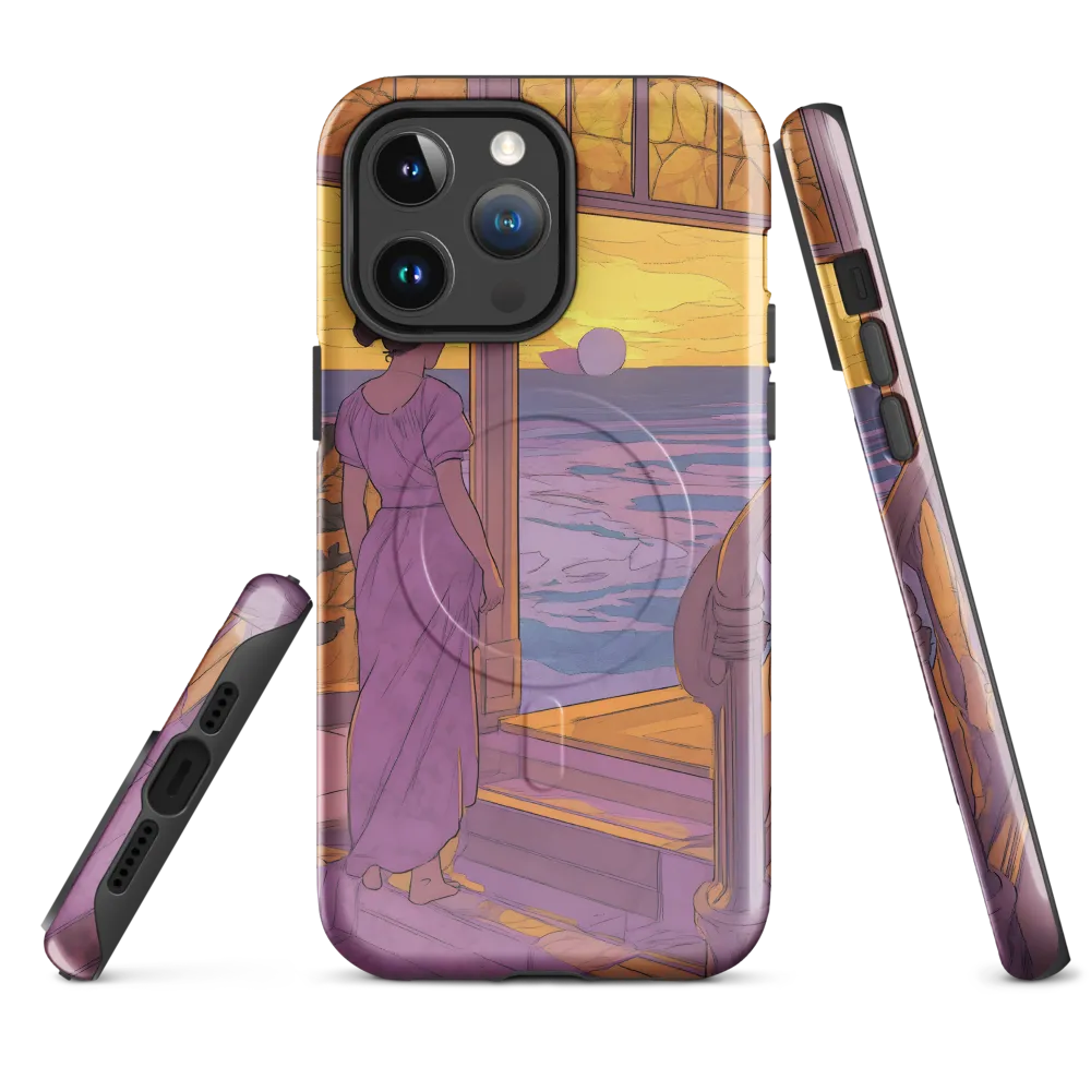 Whispers of the Sunset | Phone Case |  14 Pro Max | MagSafe® Tough Case | Glossy