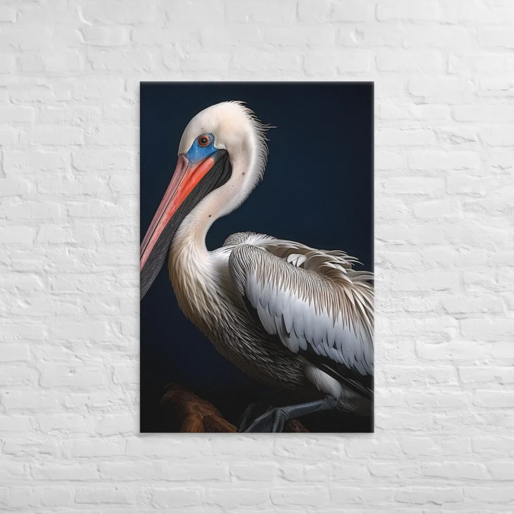 Majestic Pelican Portrait