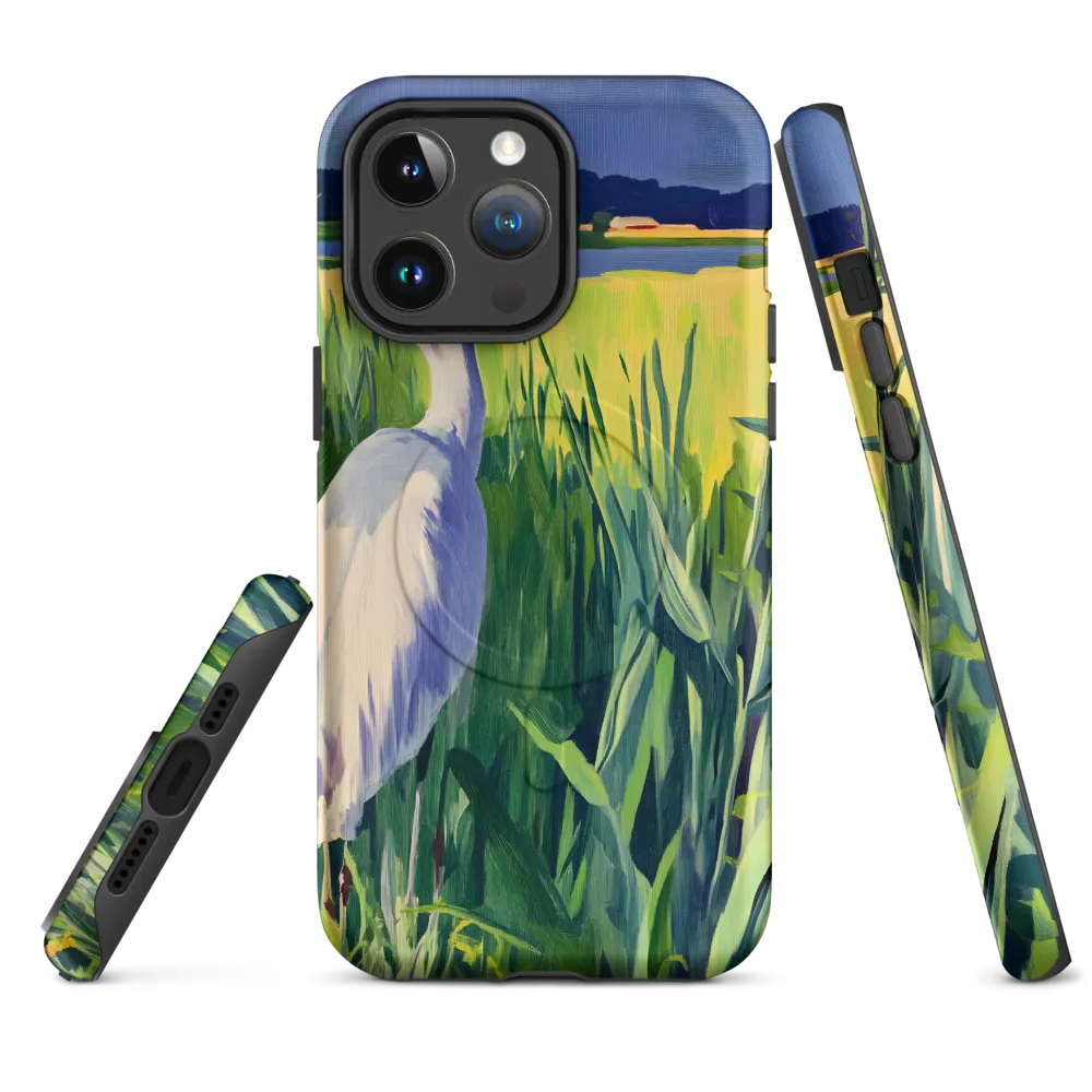 Graceful Presence: The Heron in the Meadow