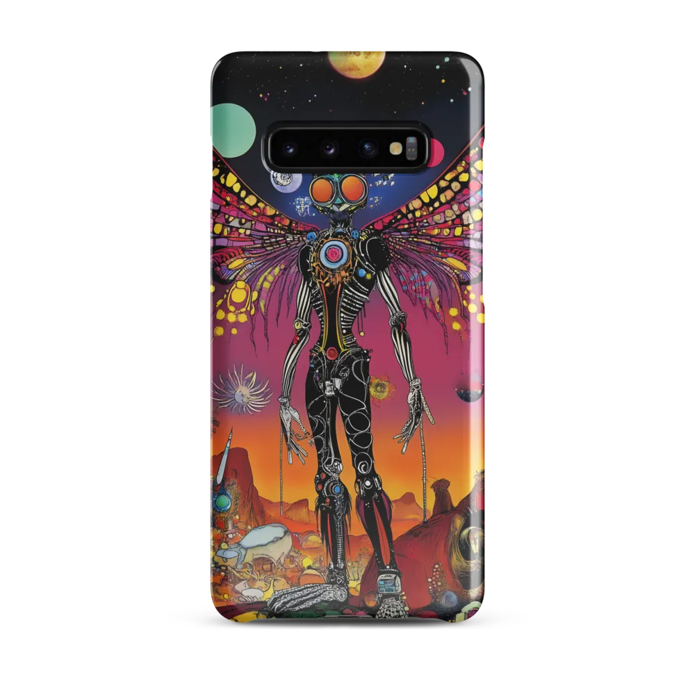 Celestial Winged Skeleton. | Phone Case |  S10 Plus | Snap Case | Glossy