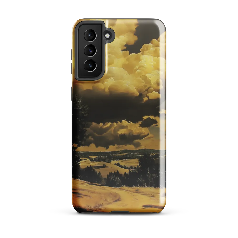 Golden Serenity in the Landscape