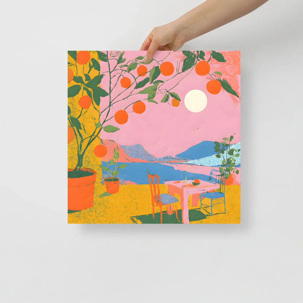 Citrus Terrace 
 Poster | 16″x 16″