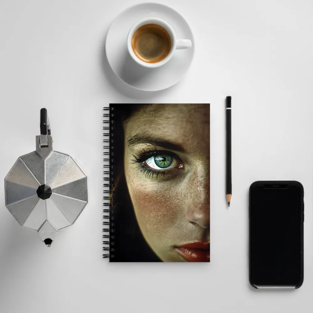 Eye of Intensity | Spiral Notebook