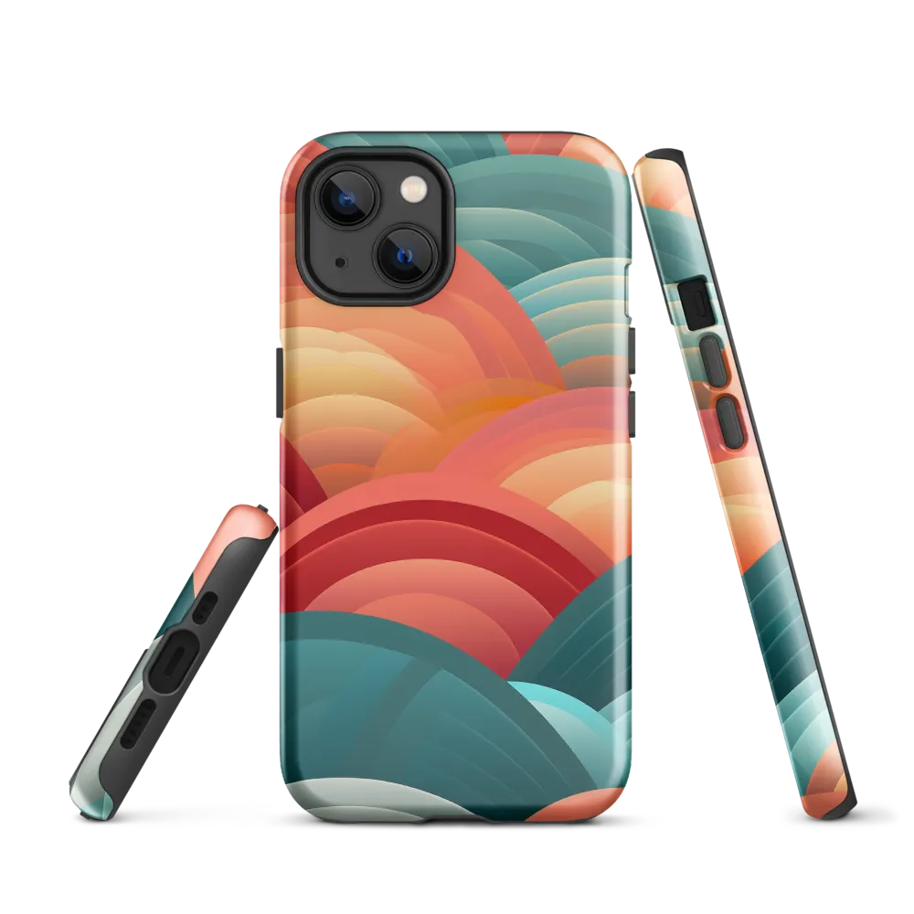 Rhythms of the Waves | Phone Case |  13 | Tough Case | Glossy