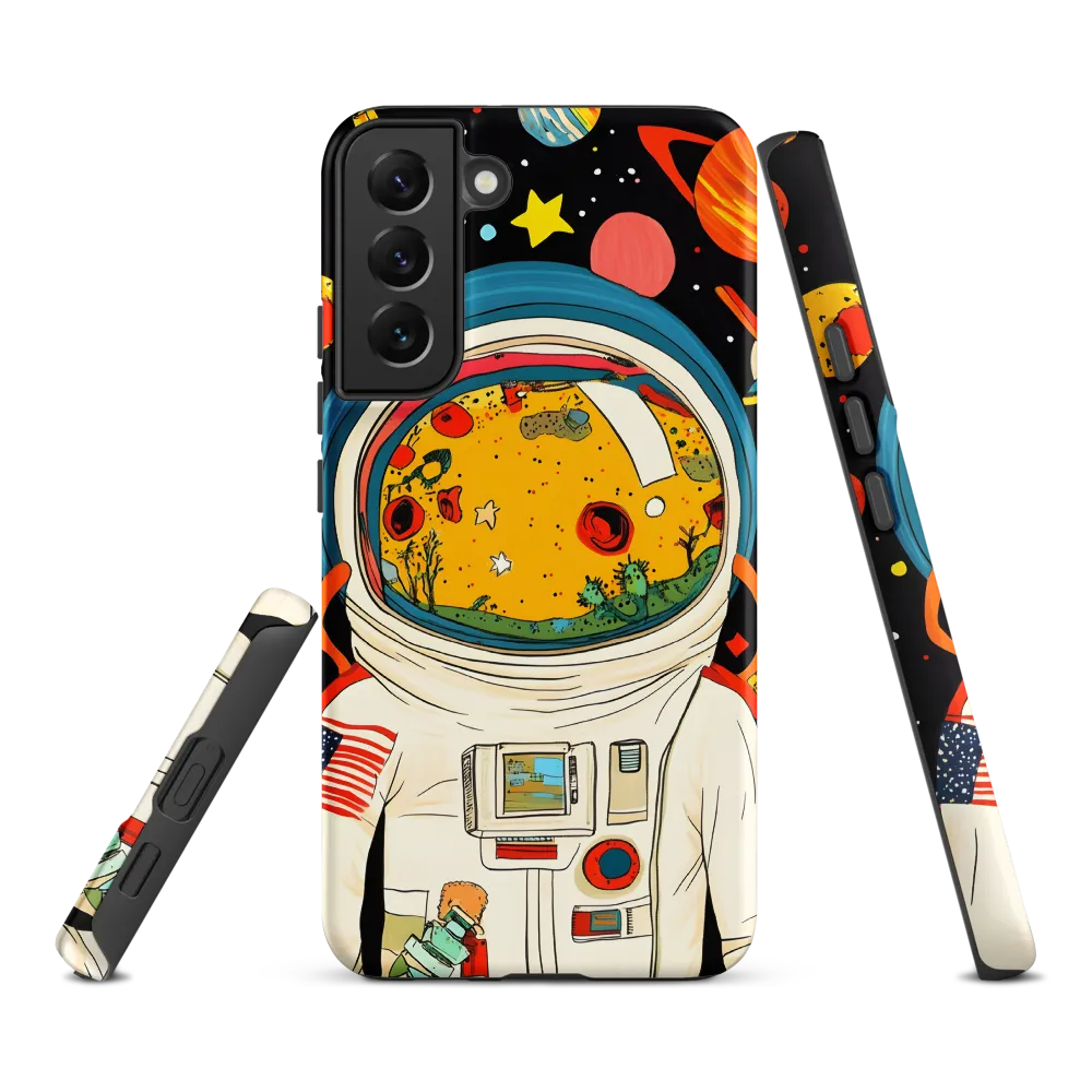 Cosmic Curiosity: Journey Within the Helmet