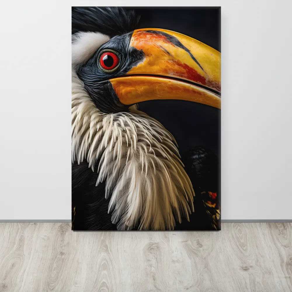 Majestic Hornbill Portrait