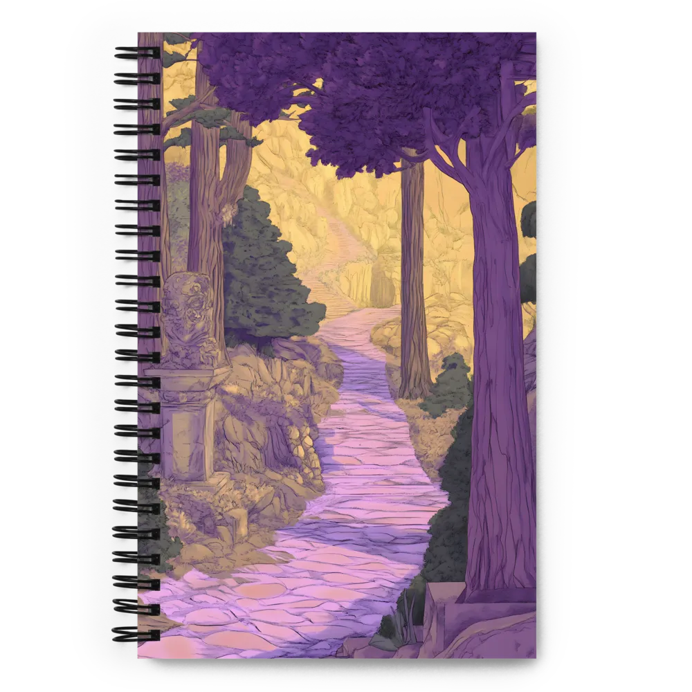 Pathway to Tranquility | Spiral Notebook