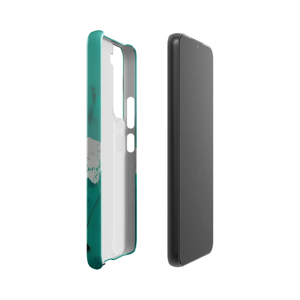 Serenity in Turquoise | Phone Case |  S22 | Snap Case | Glossy