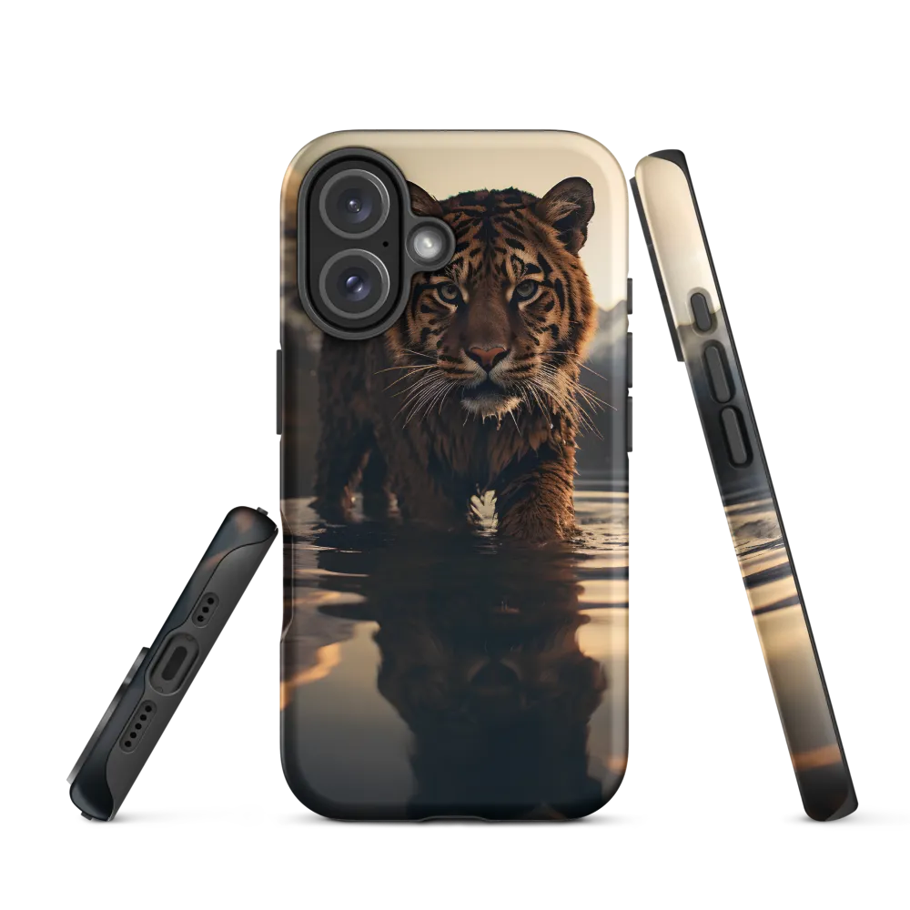 Majestic Reflection: The Tiger's Domain