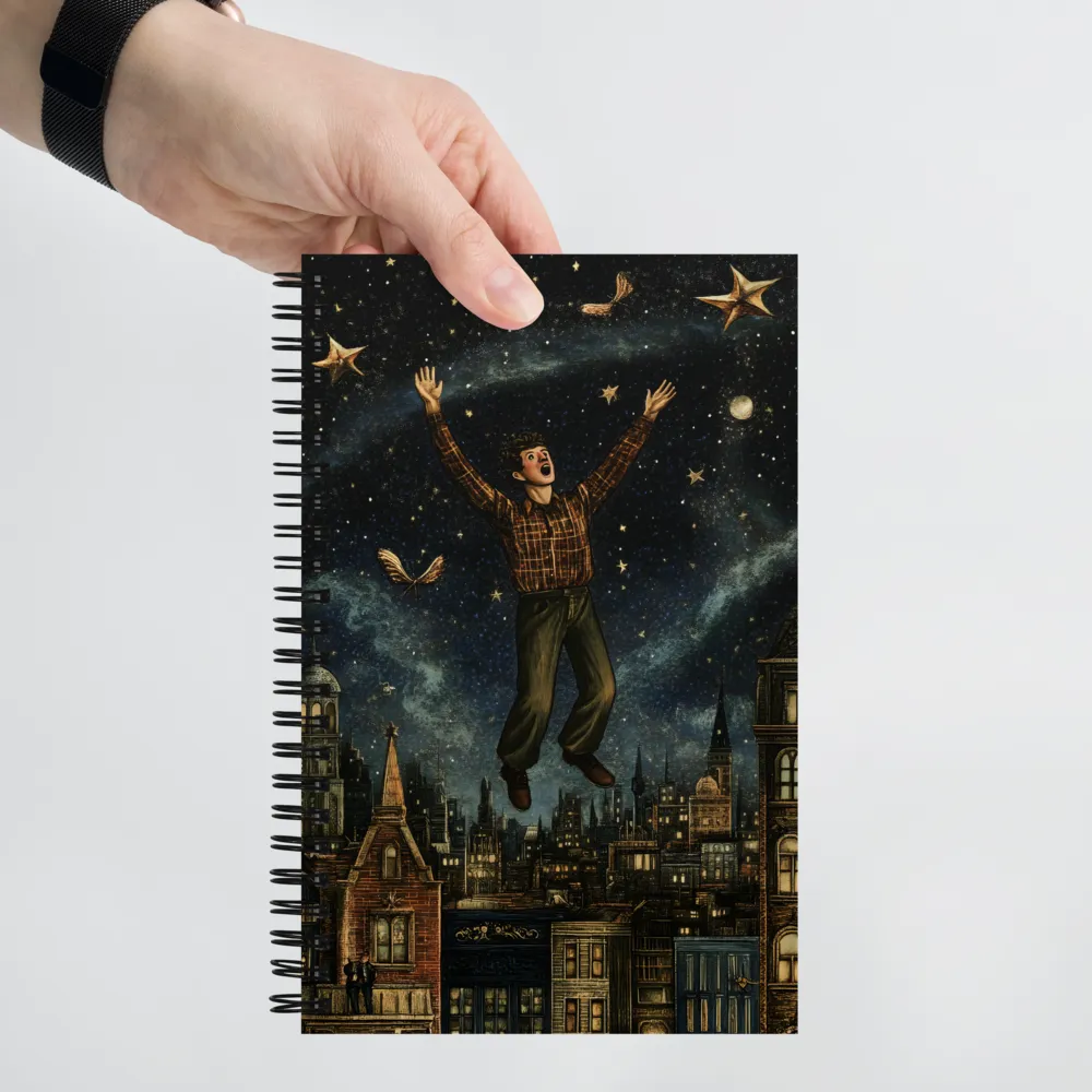 Reaching for the Stars | Spiral Notebook