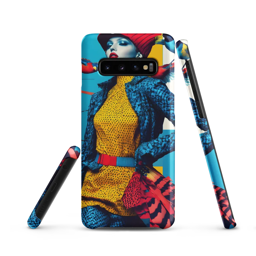 Vibrant Fusion of Nature and Fashion