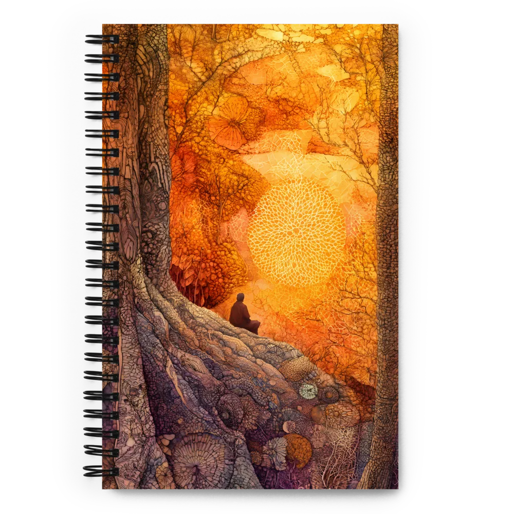 Whispers of the Sun | Spiral Notebook